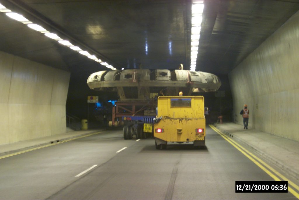 TBMa drill head-transport 145 ton and 9.4m diameter-2